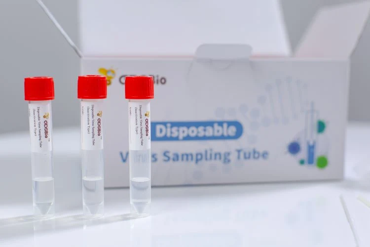 Disposable Specimen Collection Sampling Tube Virus Transport Medium Vtm St04