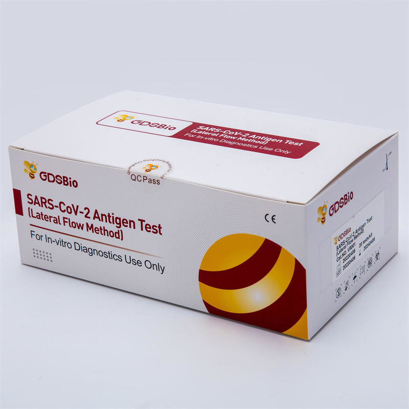 SARS-CoV-2 Saliva Rapid Viral Antigen Test Colloidal Gold Method